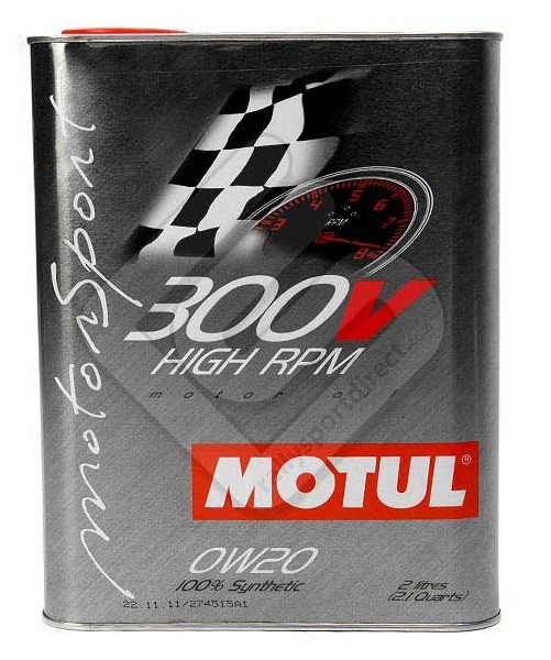MOT 300V HIGH RPM 2L Ulei motor MOTUL 300V HIGH RPM 0W20 2L MOTUL 